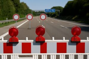 Wegen des Frankfurt-Triathlons wird am 3. August die Anschlussstelle A3 Frankfurt-Süd von 5 bis 12 Uhr gesperrt. Umleitungen via A5 und A661.
