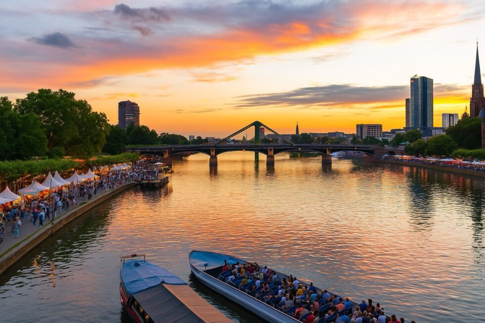 Erleben Sie das Museumsuferfest 2025 in Frankfurt: Drei Tage voller Kunst, Musik, Streetfood, Drachenbootrennen und Feuerwerk direkt am Mainufer.