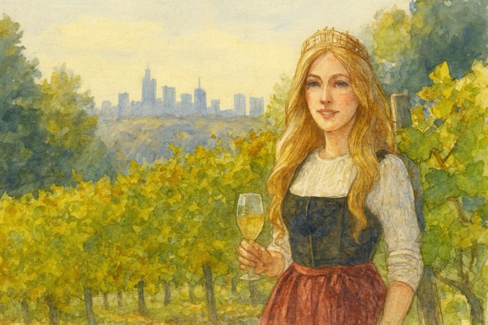 Krönung im Kloster Eberbach: Lena Roie aus Frankfurt ist neue Rheingauer Weinkönigin 2025. Zwischen Tradition und Moderne bringt sie frischen Wind in den Weinbau.