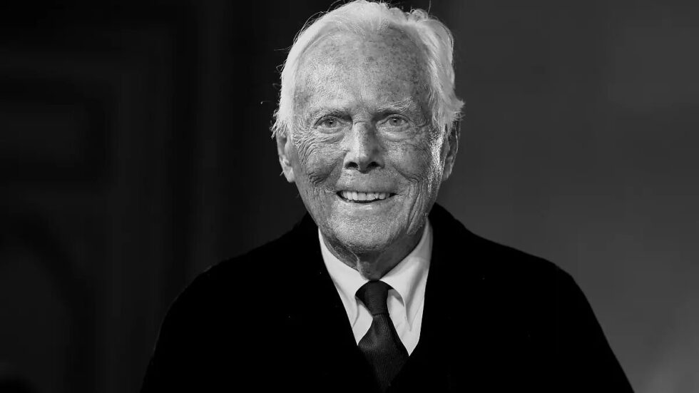 Giorgio Armani ist tot – der legendäre italienische Designer stirbt im Alter von 90 Jahren
