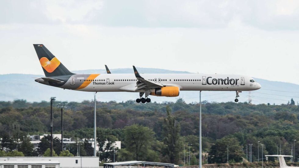 Ein Stück Luftfahrtgeschichte endet: Condor verabschiedet sich in Frankfurt von der Boeing 757