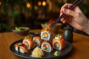 Fusion-Sushi in Frankfurt: Wo asiatische Klassiker auf kreative Ideen treffen
