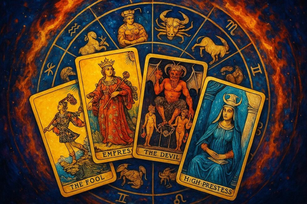 Horoskop heute 2. November 2025 mit Tarot-Energie, psychologischen Impulsen, Liebestendenzen und Gesundheitstipps für alle Sternzeichen.