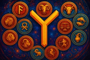 Runen-Horoskop heute 31.10.: Psychologische Tipps f&uuml;r Stier, Krebs, L&ouml;we & alle Sternzeichen. Fokus: Transformation, Balance und Loslassen in der Liebe.