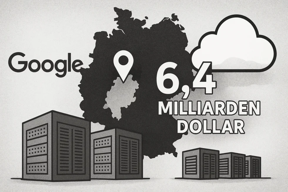 Google plant bis 2029 neue Rechenzentren in Dietzenbach und Hanau bei Frankfurt. Das Milliardenprojekt stärkt Hessen als Cloud-Standort und schafft tausende Jobs.