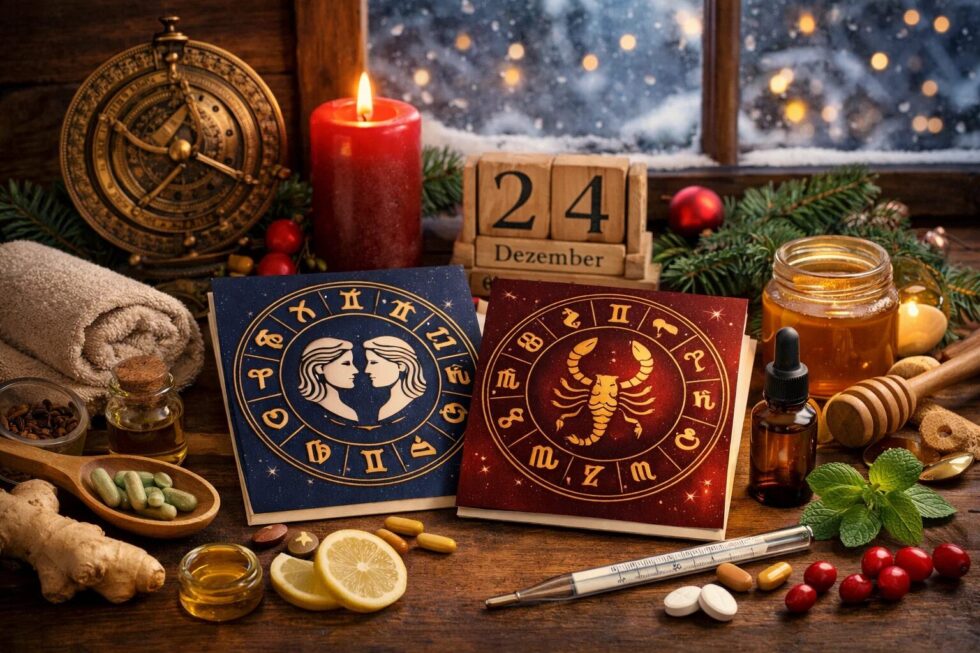 Horoskop heute 24. Dezember 2025: Erfahren Sie alles über Zwillinge und Skorpion, Gesundheitstipps und magnetische Stürme im detaillierten Astro-Journal-Bericht.