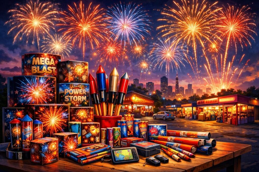 Feuerwerk kaufen in Frankfurt 2025: Aktuelle Preise für Batterien ab 25€, Adressen der Top-Fachhändler und Infos zu Verbotszonen am Mainufer. Jetzt informieren.