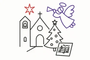 Weihnachtsgottesdienste und Orgelkonzerte in Frankfurt und Hessen vom 24.&ndash;26. Dezember: Christmetten, Orgel- und Chormusik, Kirchen, Adressen und klare Unterscheidung zwischen Gottesdienst und Konzert.