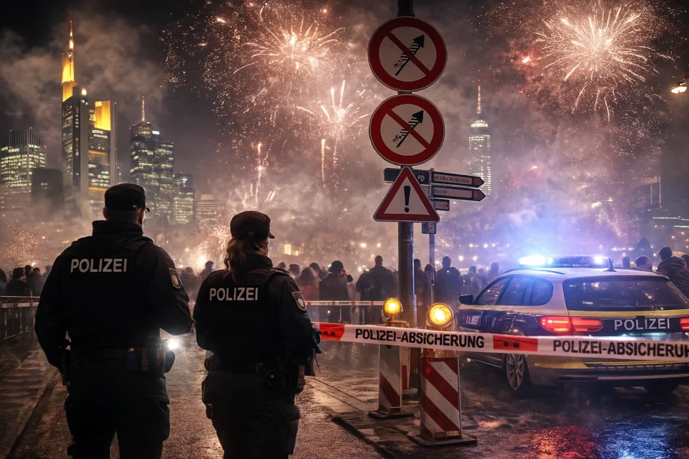 Wo ist Feuerwerk an Silvester in Frankfurt verboten? Alle Sperrzonen, Uhrzeiten, Mainufer-Sperrungen, gesetzliche Regeln und mögliche Bußgelder im Überblick.