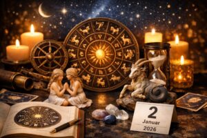 Erfahren Sie im Horoskop f&uuml;r den 2. Januar 2026 alles &uuml;ber Zwillinge, Steinbock, Gesundheit und Magnetst&uuml;rme. Seri&ouml;se astrologische Analyse f&uuml;r Ihren Erfolg.