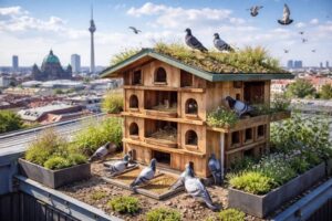 Berlin startet 2026 Taubenhotels zur ethischen Bestandskontrolle. Erfahren Sie alles &uuml;ber Standorte, Eieraustausch und Bu&szlig;geldregeln f&uuml;r B&uuml;rger.