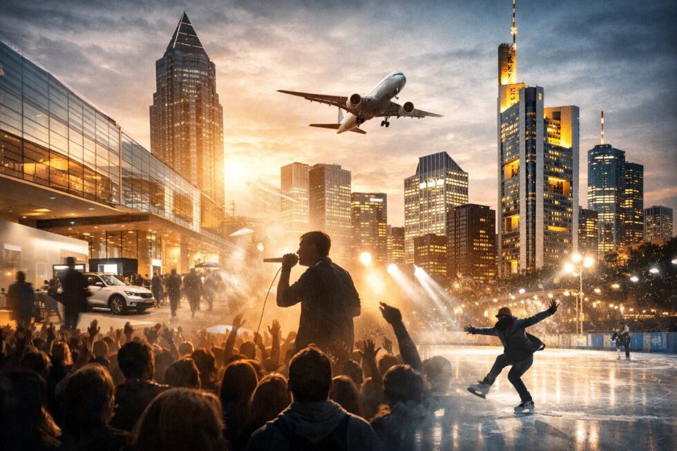 Entdecken Sie die Top-Events in Frankfurt im Februar 2026. Infos zu Messen (Ambiente), Konzerten in der Festhalle und Tipps für Ihren Besuch in der Mainmetropole