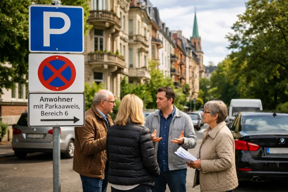 Die CDU im Ortsbeirat 6 kritisiert die Stadt Frankfurt wegen geänderter Parkregeln in der Marienberger Straße und wirft ihr mangelnde Beteiligung vor.