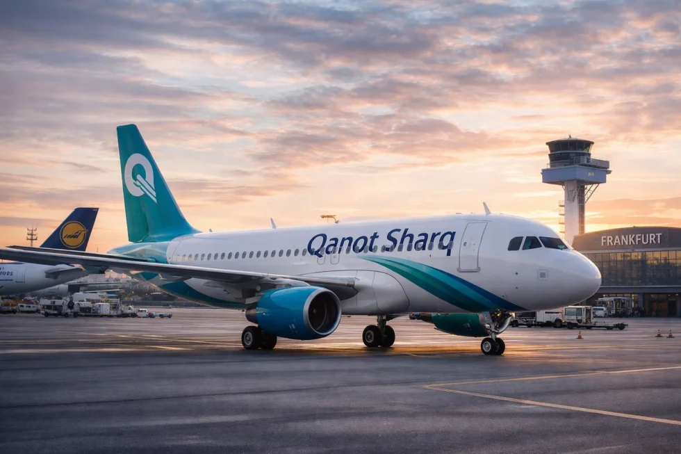 Qanot Sharq startet ab 31.03.2026 Direktflüge Taschkent – Frankfurt mit Airbus A321 und Anschlussmöglichkeiten in Europa.