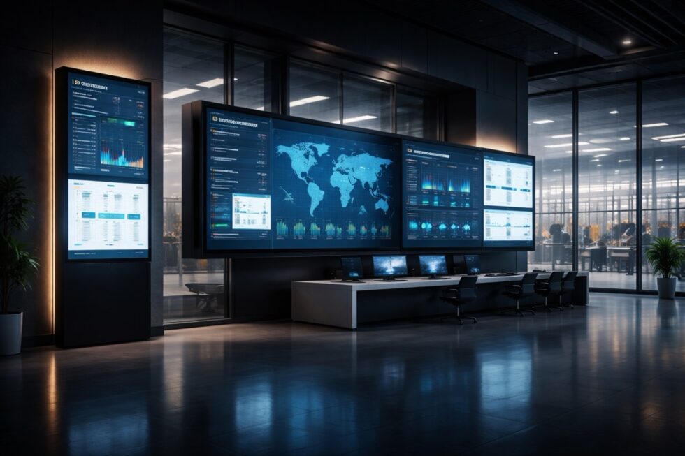 Digital Signage Software richtig einsetzen: Erfahren Sie, wie Unternehmen Inhalte steuern, Prozesse optimieren und Kommunikation messbar verbessern.
