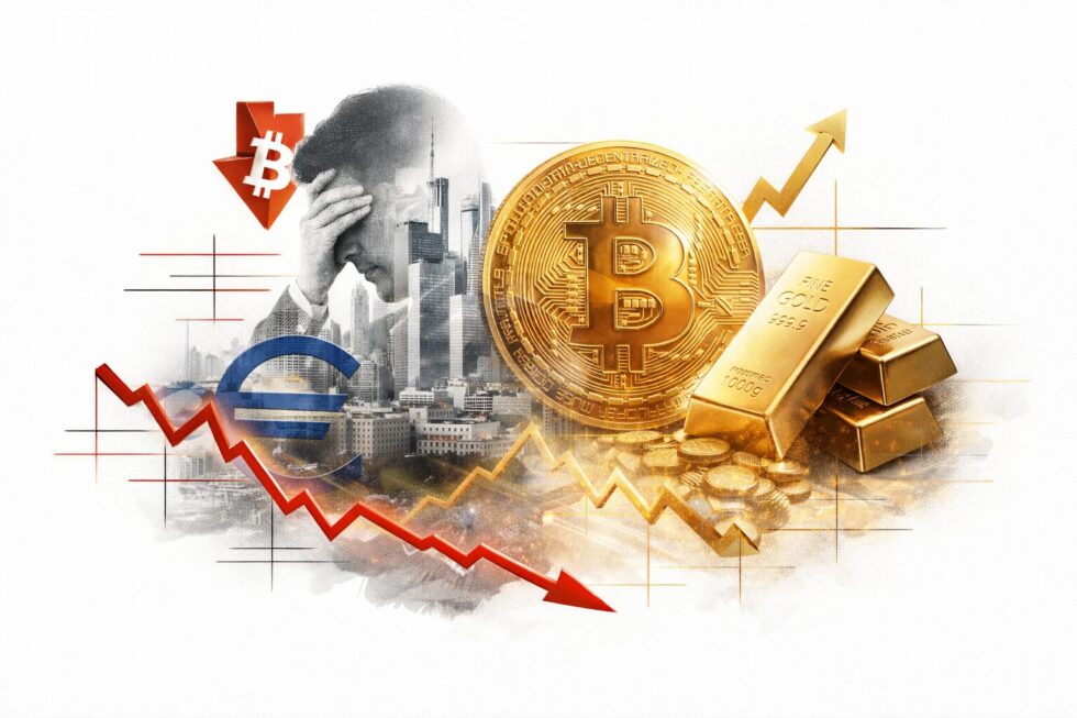 Aktuelle Kurse vom 05.02.2026 am Finanzplatz Frankfurt: Bitcoin rutscht unter 70.000 USD, während Gold neue Rekorde anvisiert. Alle Preise, Daten und Analysen