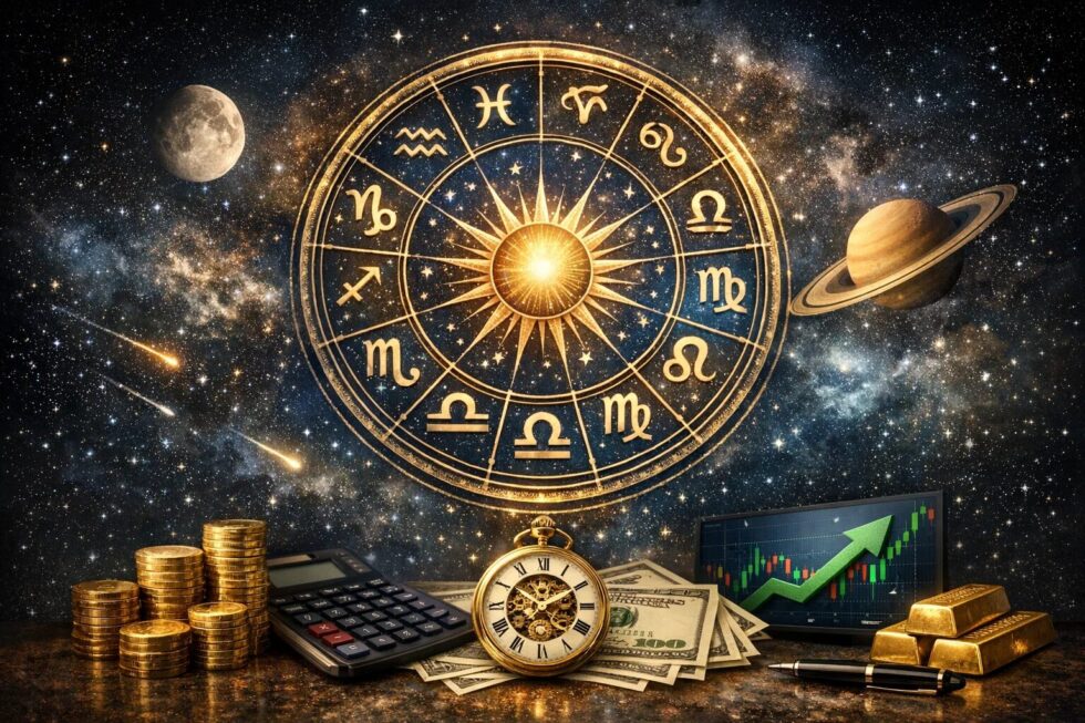 Horoskop Geld 20 Februar 2026 in Deutschland mit Analyse zu Finanzen, Sternzeichen und geomagnetischer Aktivität.