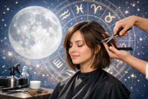 Lunare Haarschnitt-Horoskope Februar 2026: beste Tage schneiden, f&auml;rben, Pflegehinweise und Tipps f&uuml;r alle Tierkreiszeichen.