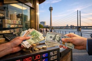 Geld wechseln in Düsseldorf 2026: Entdecken Sie die besten Kurse, vermeiden Sie Gebührenfallen und erfahren Sie alles über die neuen BaFin-Regeln zum Bargeldumtausch am Rhein