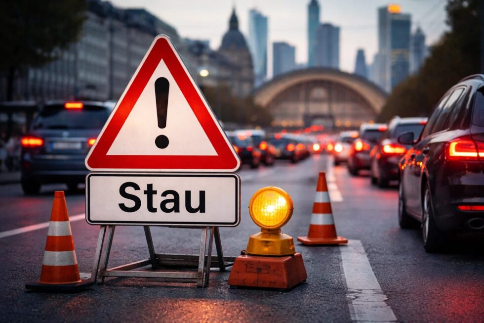 Aktuelle Straßensperrungen und Staus in Frankfurt heute am 4. März 2026. Infos zu RMV-Sperrungen, S-Bahn-Ausfällen und Baustellen am Hauptbahnhof für Pendler und Autofahrer im Überblick.