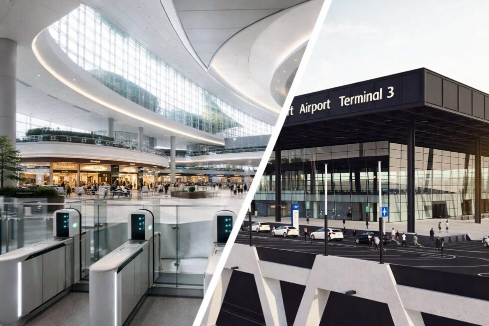 Terminal 3 Flughafen Frankfurt öffnet am 22. April 2026. Details zu Fluggesellschaften, Shopping, Sky-Line-Anbindung und Check-in. Alles über das neue Großprojekt der Fraport AG erfahren.