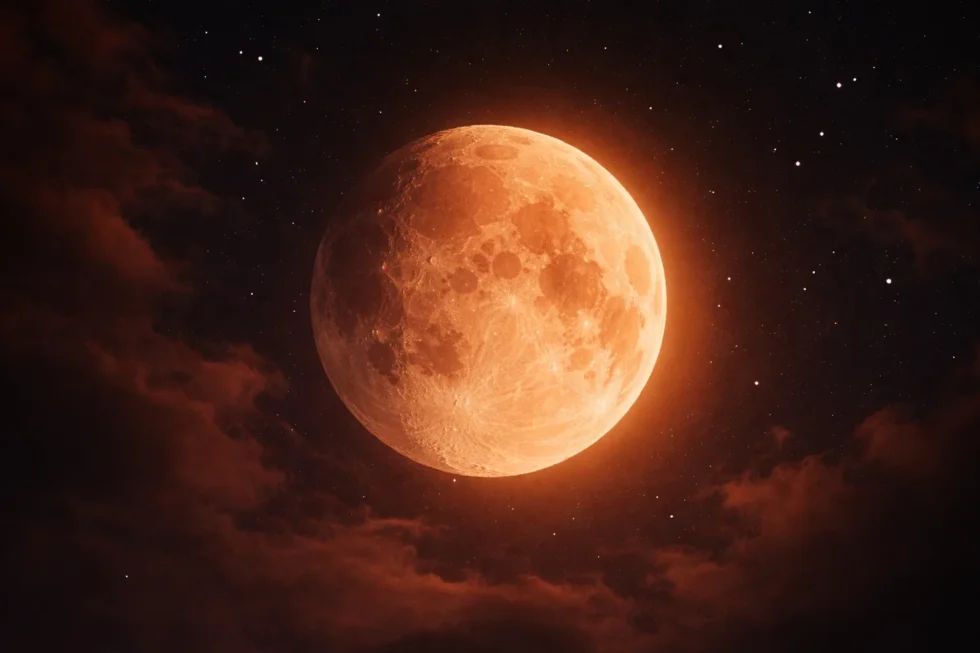 Mondphase heute am 3. März in Frankfurt: Warum ist heute Vollmond? Sichtbarkeit, Uhrzeit, Gezeiten, Mondoberfläche und Beobachtungstipps für Deutschland erklärt.