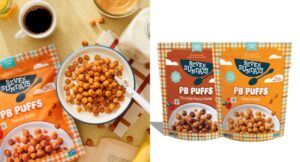 Kaufen Sie die neuen Seven Sundays PB Puffs: Proteinreiche Erdnussbutter-Cerealien aus Upcycling-Hafer. Ohne Zucker, glutenfrei & glyphosatfrei. Jetzt in Frankfurt & online verf&uuml;gbar