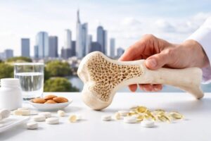 Prof. Andreas Michalsen erklärt die Risikofaktoren für Osteoporose. Erfahren Sie, wie Sie Ihre Knochen in Frankfurt 2026 durch Ernährung, Vitamin D und Sport stärken können