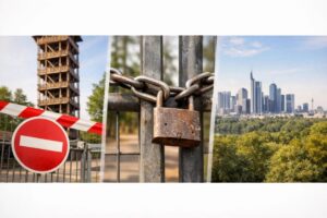 Goetheturm Frankfurt Sperrung April 2026: Alle Termine & Hintergründe zur Schließung des Wahrzeichens im Stadtwald. Was Besucher jetzt für ihren Ausflug in Sachsenhausen wissen müssen