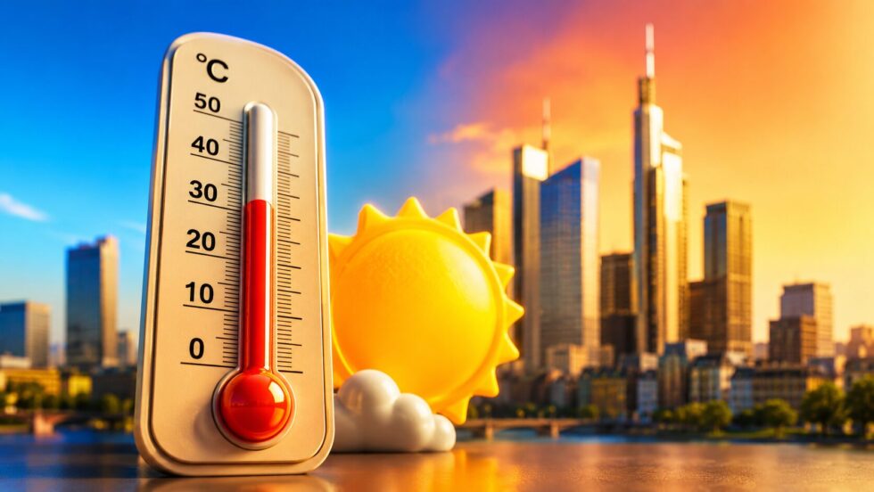 Wetter Frankfurt 22.–30. Mai 2026: Temperaturen bis fast 30 Grad, Sonne, Gewitterrisiko und die Frage, ob jetzt die erste Hitzewelle startet. Prognosen, Trends und Details.