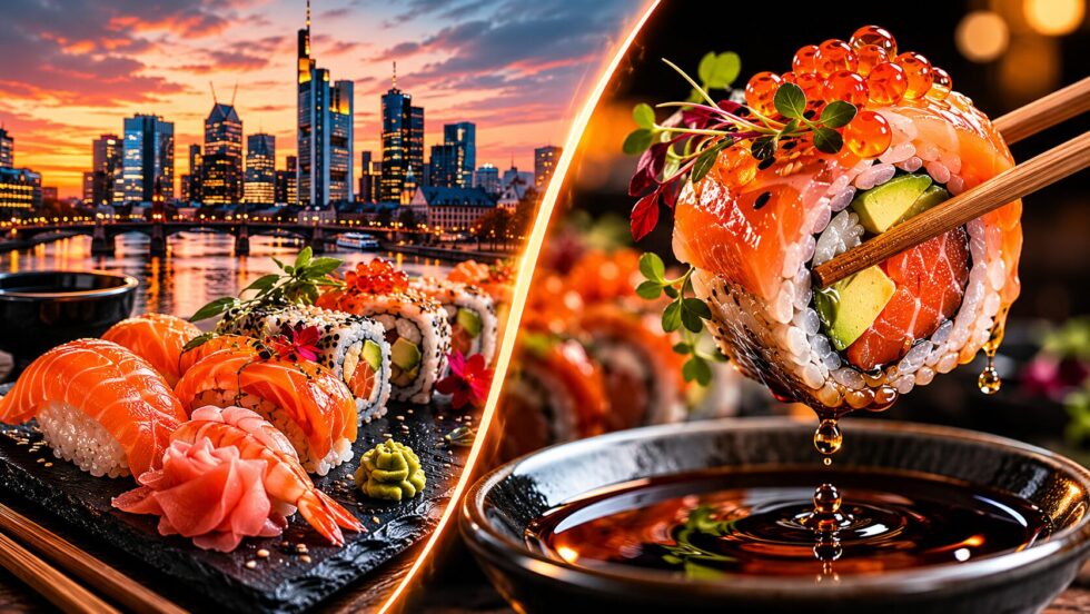 Wo ist Sushi in Frankfurt 2026 wirklich beliebt? Adressen, Preise, neue Hotspots, Omakase, All-you-can-eat, Bahnhofsviertel, Bankenviertel und echte Empfehlungen im Überblick.